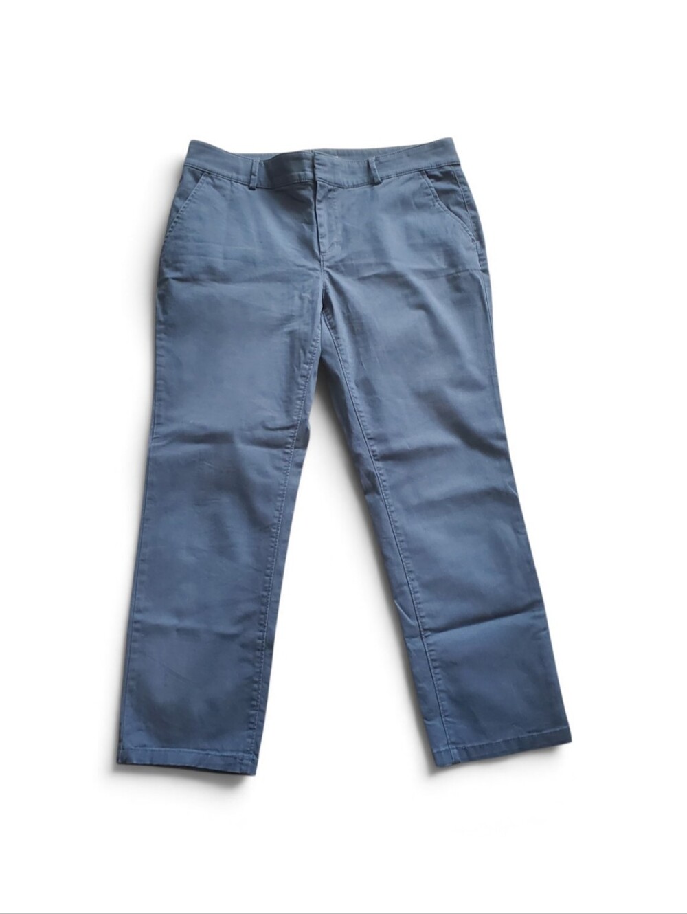 Loft Classic Pants Smokey Gray Women's Size 14 Plus Size Chino Trouser